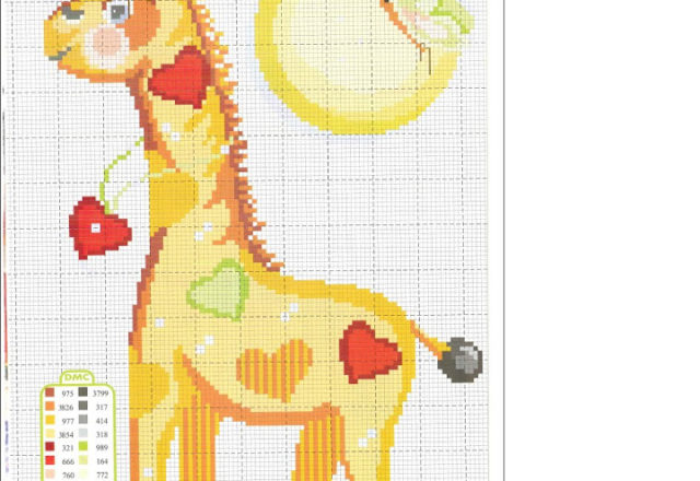 Animals for babies giraffe