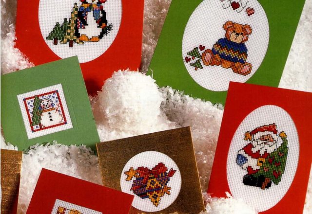 Christmas cards cross stitch patterm (2)