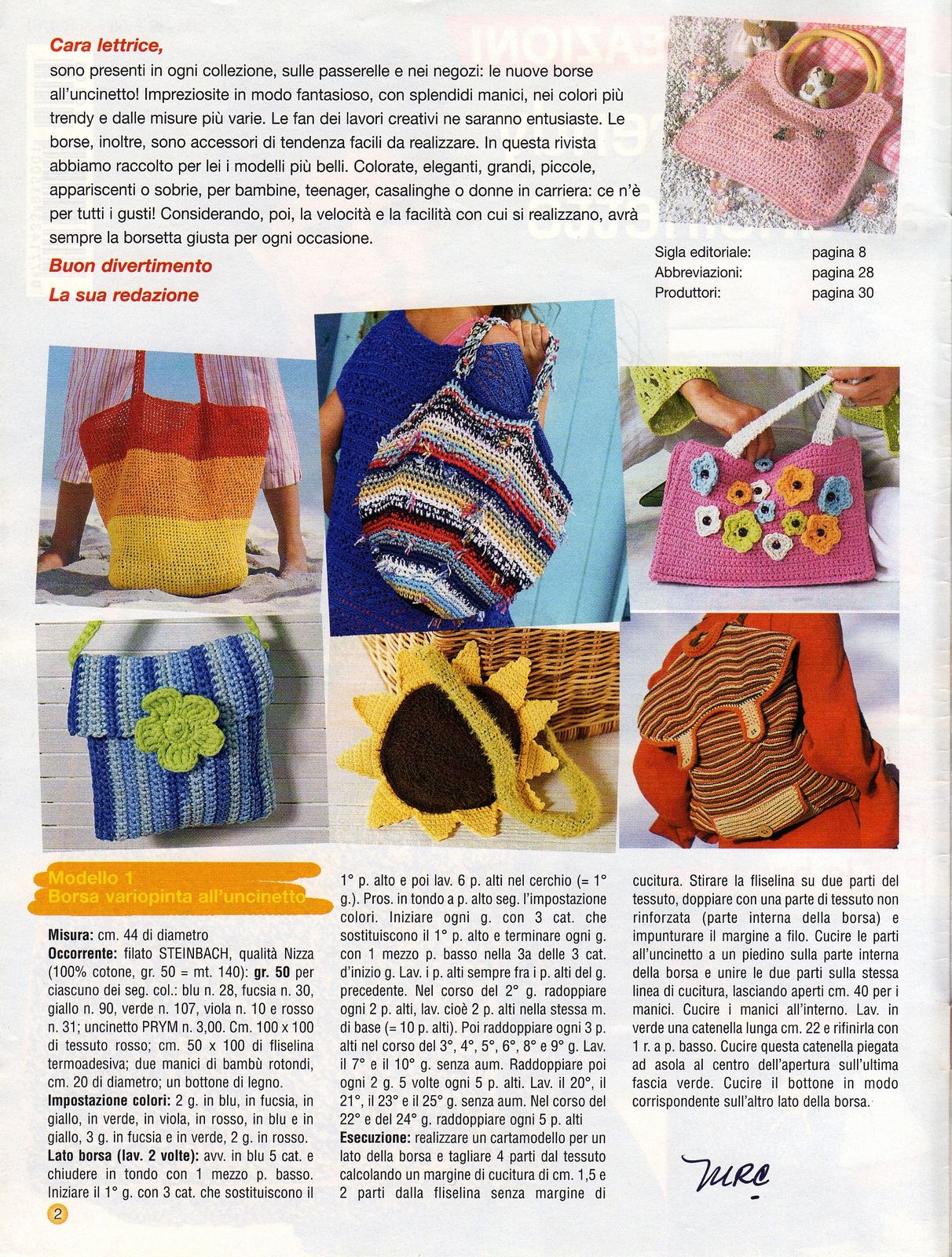 Crochet Colorful bag (2)