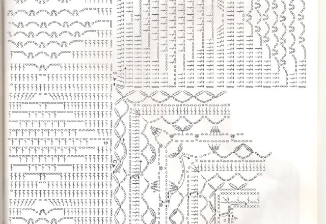 Crochet filet border for table cloths (4)