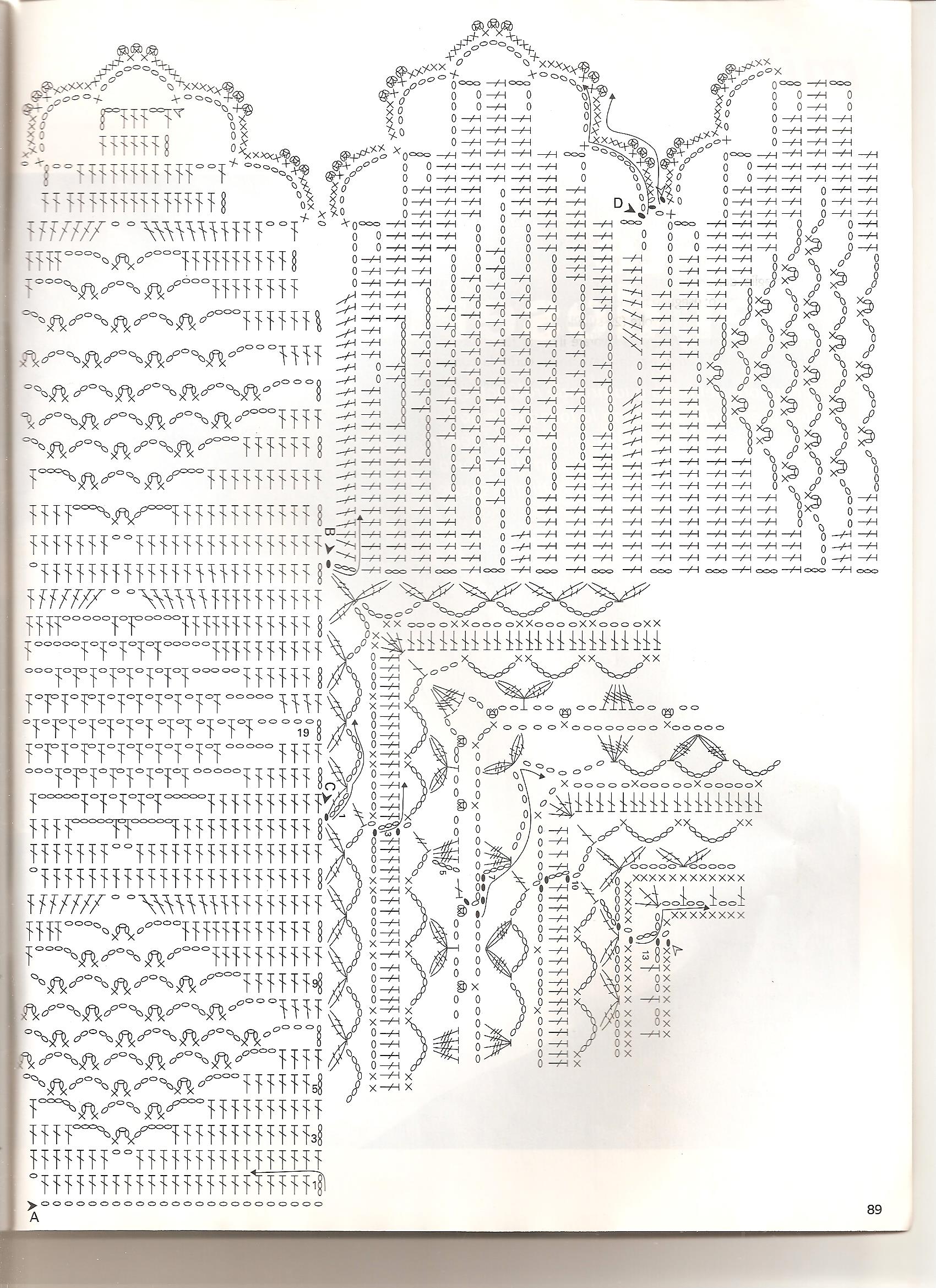 Crochet filet border for table cloths (4)