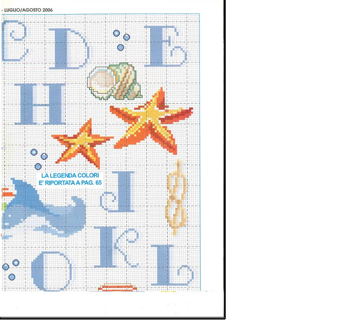 Cross stitch alphabet with sea (2)