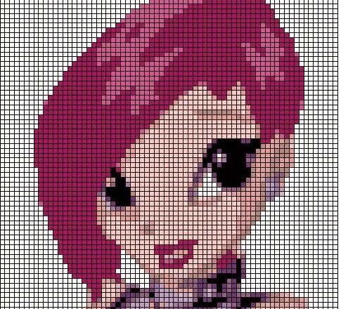 Cross stitch pattern Winx 3