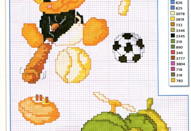 Cross stitch patterns Baby Looney Tunes (1)