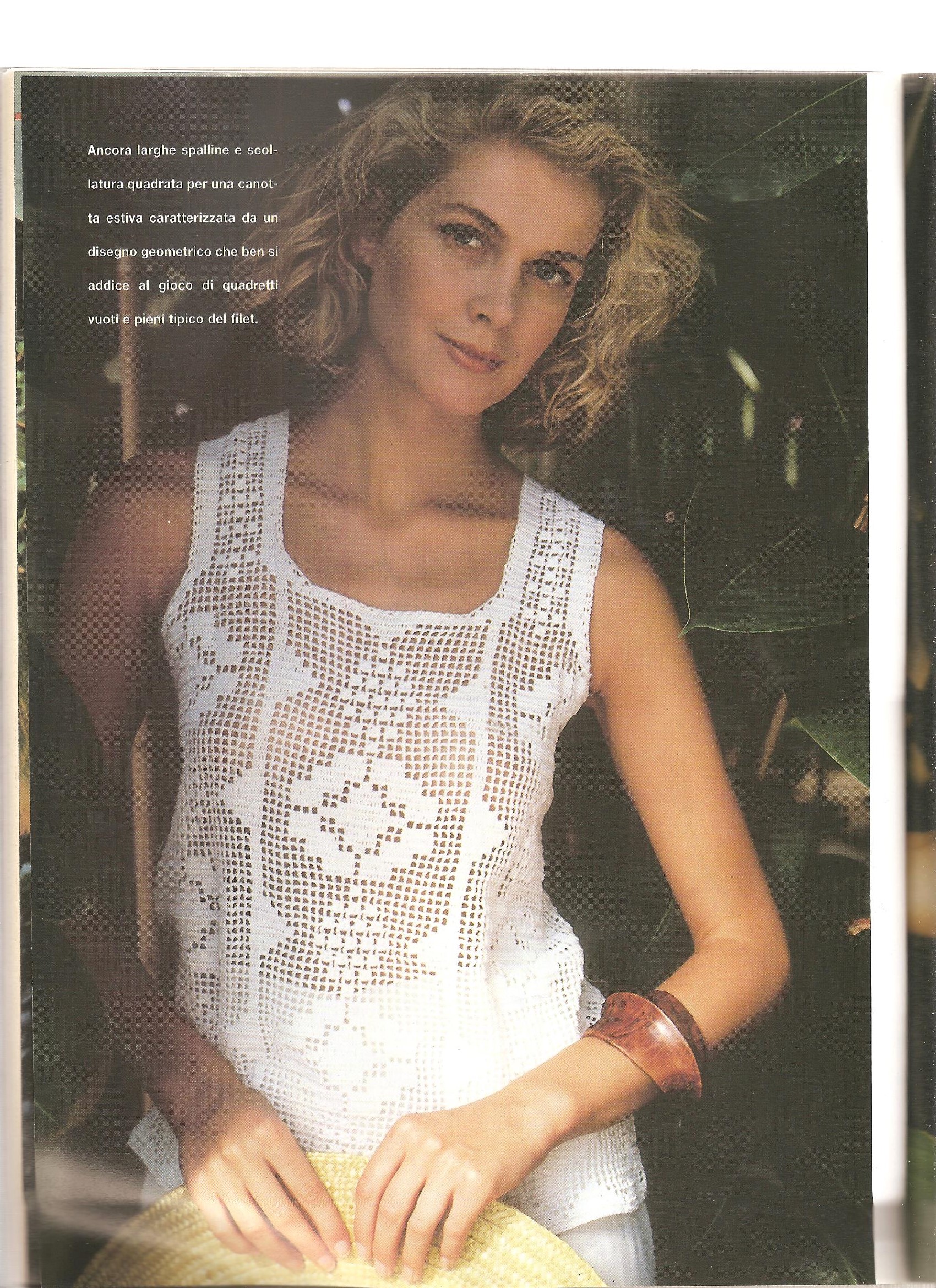 Filet Crochet Woman clothing (3)