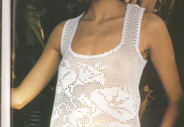 Filet Crochet Woman clothing (4)