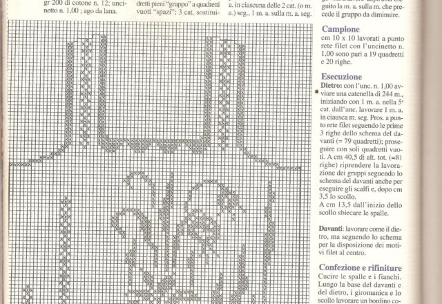 Filet Crochet Woman clothing (5)