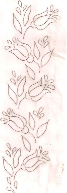 Free embroidery patterns simple tulips