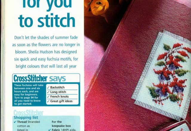 Fresh fuchsias cross stitch pattern (1)