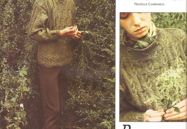 Green pull knitting pattern (1)