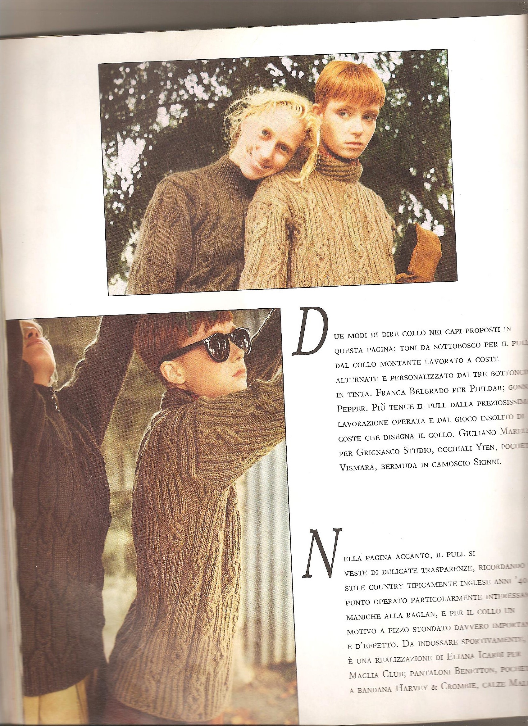 Pull-melange jersey knitting pattern (1)