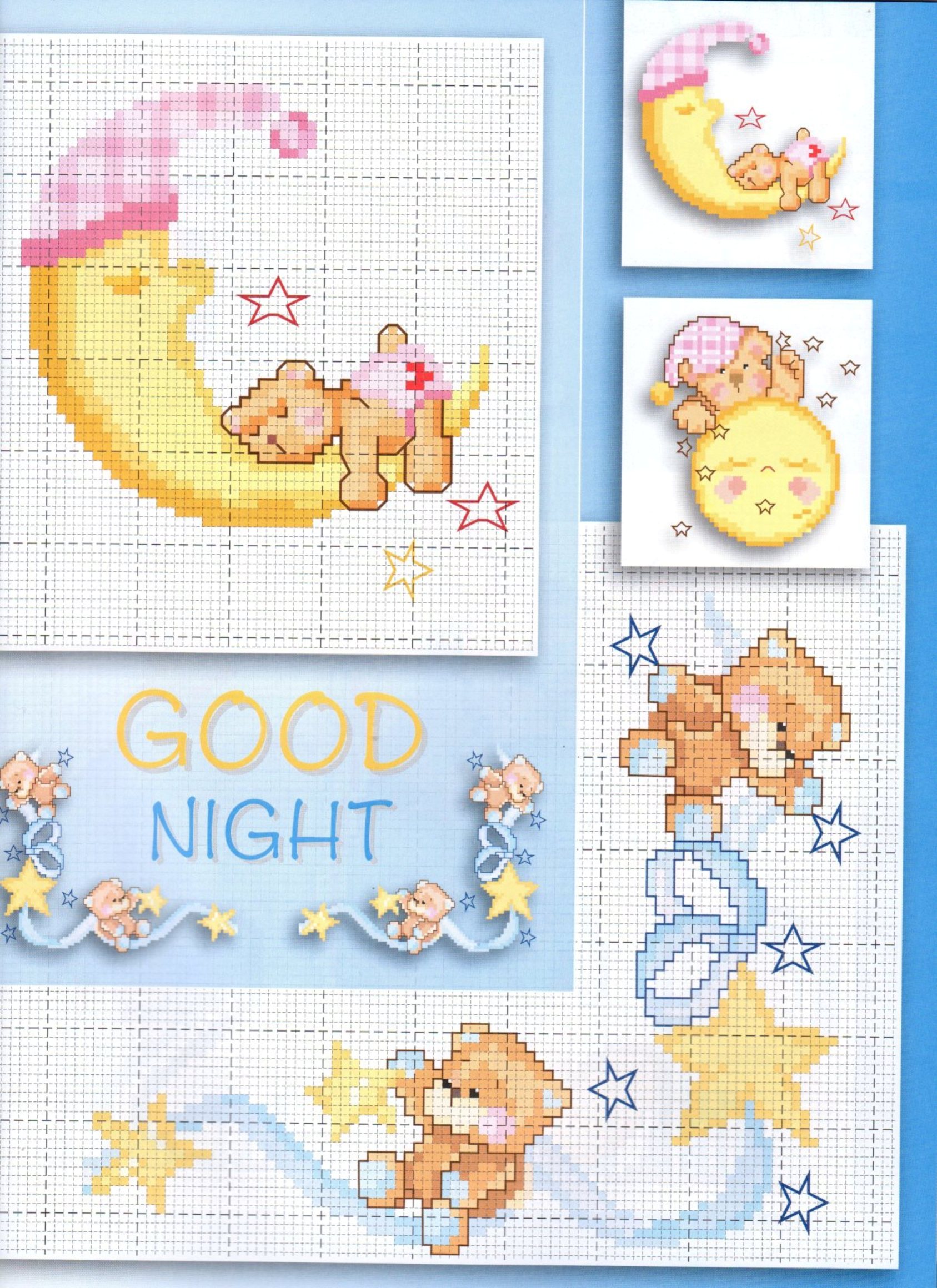 Teddy bears and stars (2)