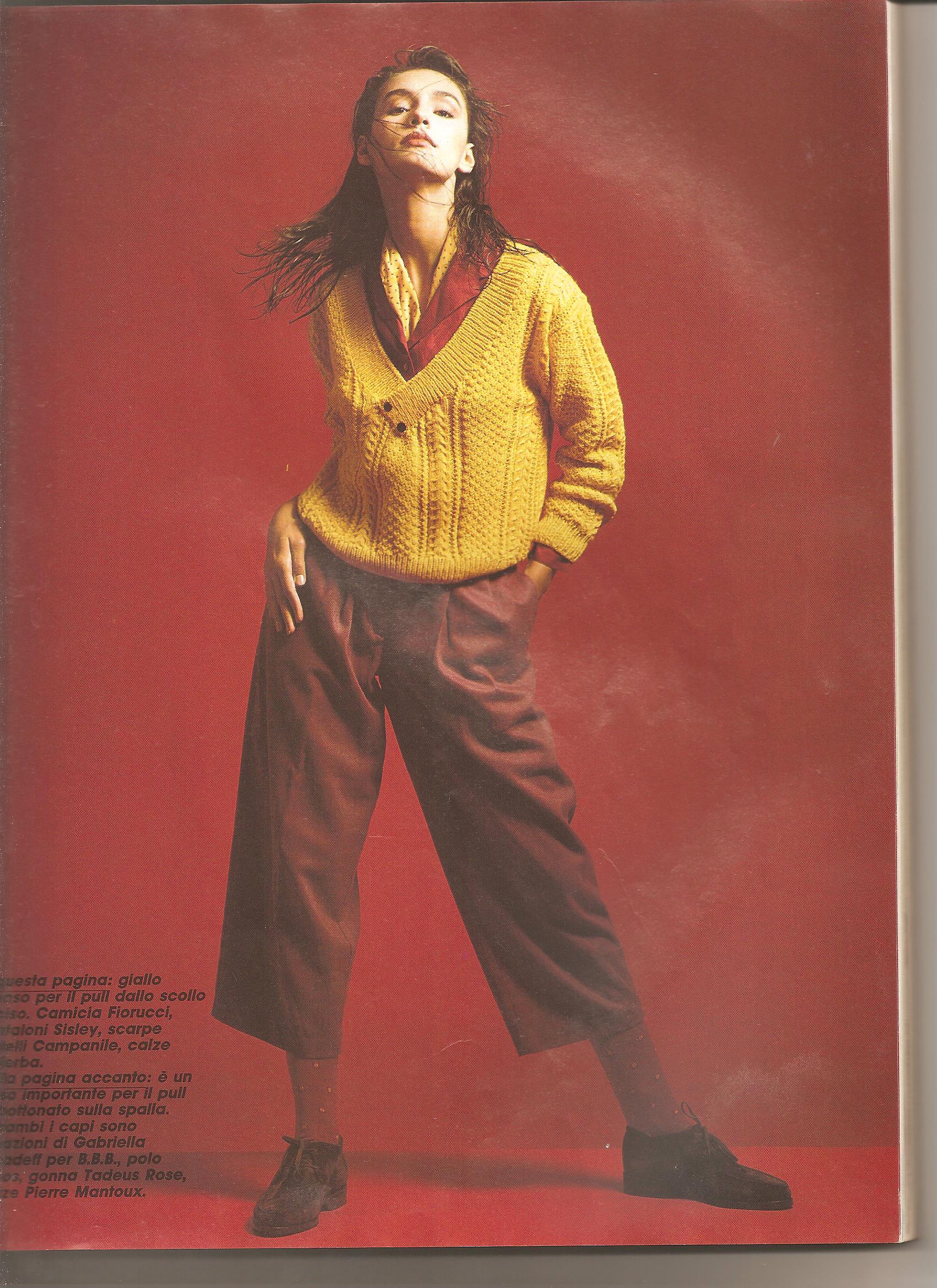 Yellow pull knitting pattern (1)