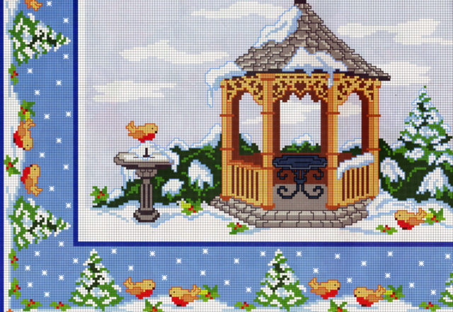 christmas gazebo