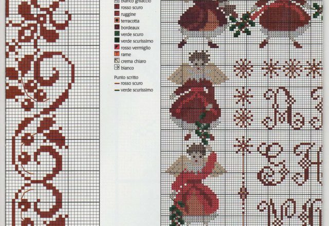 christmas sampler with angels (3)