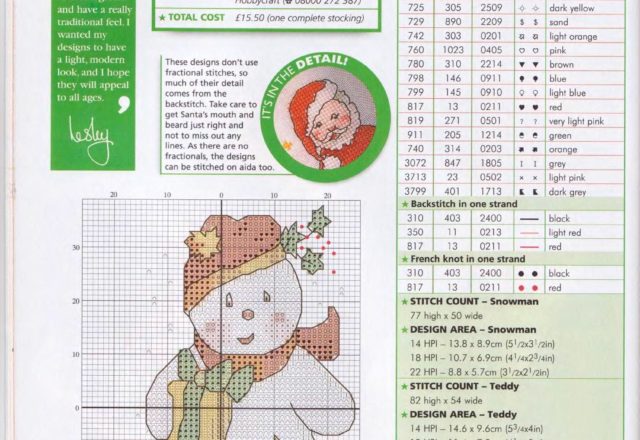 cross stitch pattern christmas stockings (3)