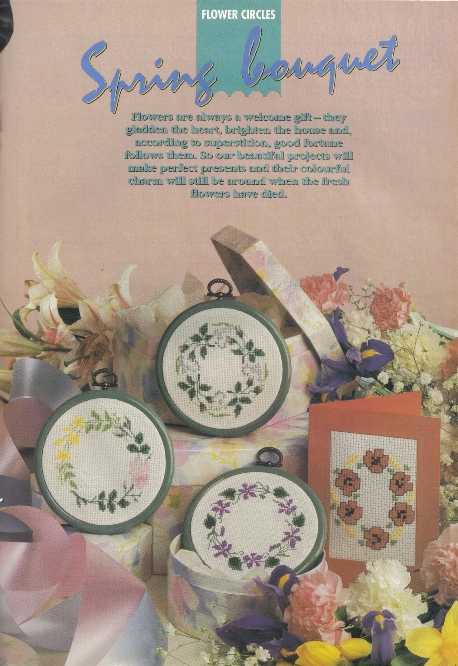 cross stitch patterns for small floral pictures (2)