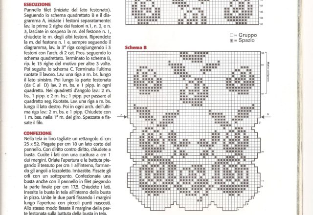 envelopes crochet napkin rings (6)