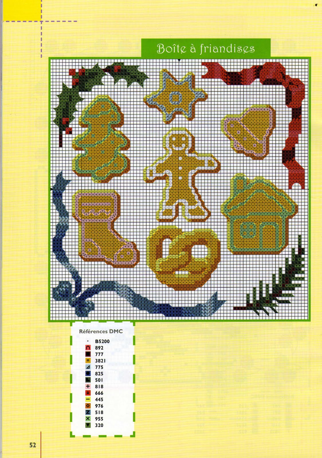 gingerbread cookies cross stitch