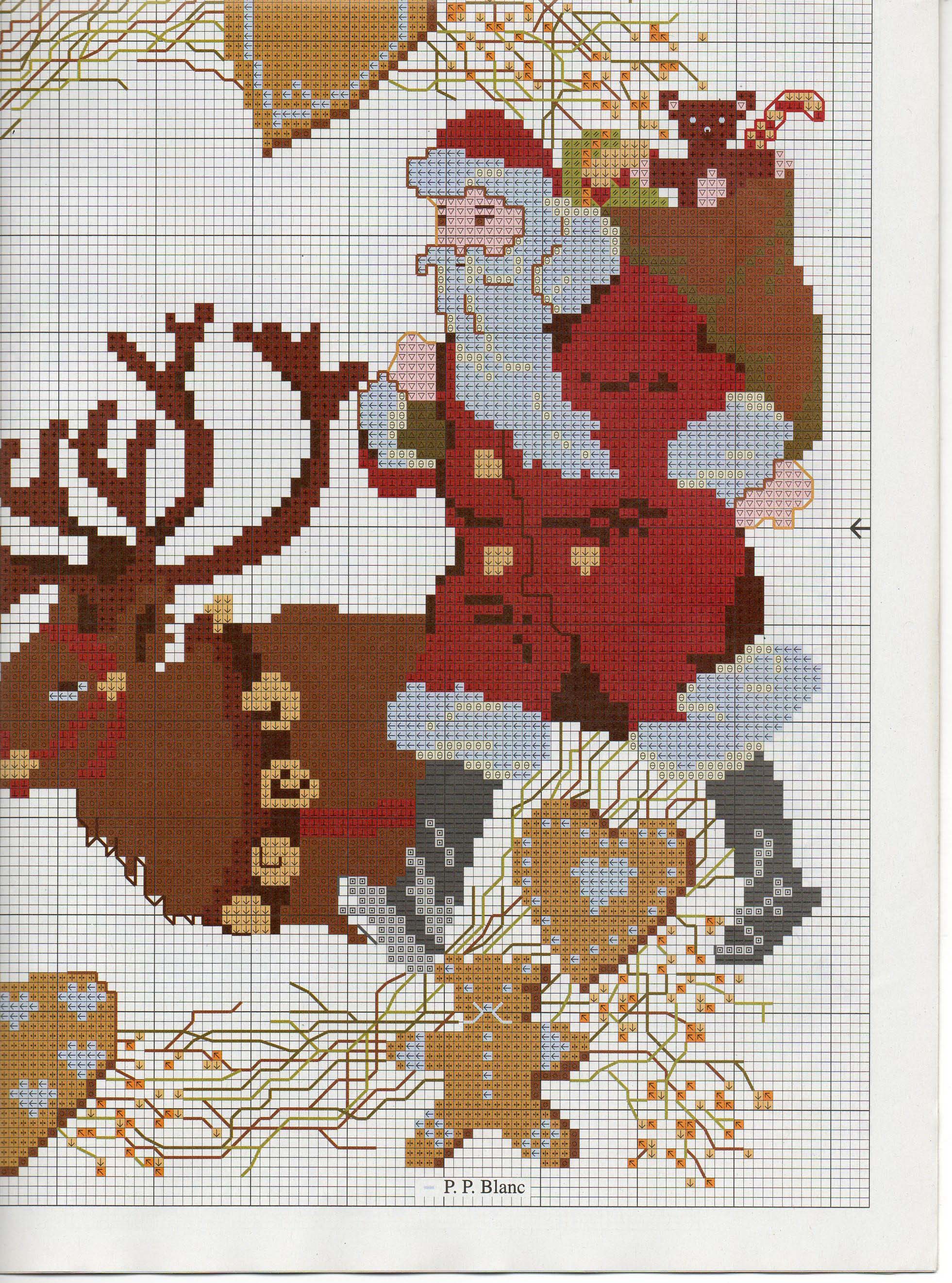 santa claus reindeer and gingerbread men (3)