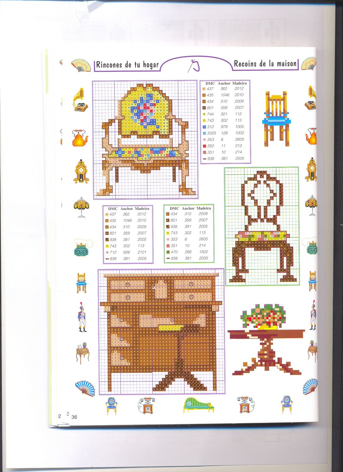 small accessories home decor furniture cross stitch (10)