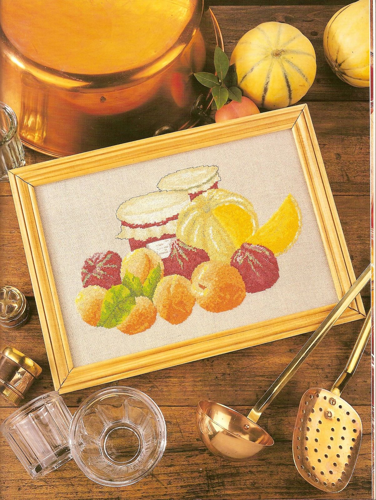 small picture jam jars and fruits cross stitch (1)